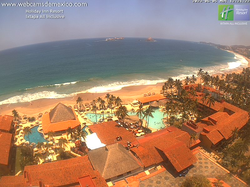 cams de México on Twitter "Ixtapa, Zihuatanejo. Temperatura
