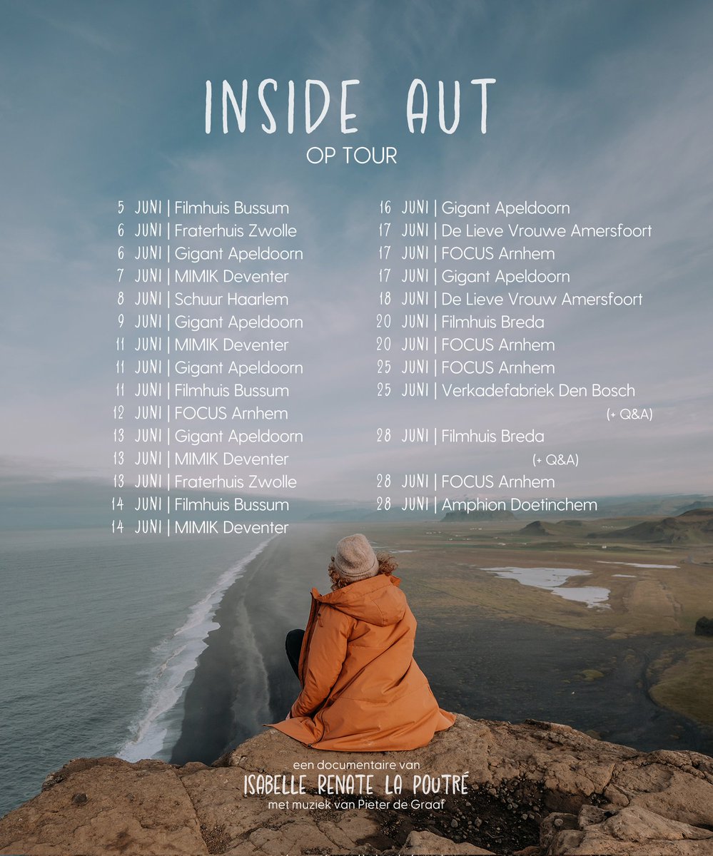 IRlaPoutre's tweet photo. Weekupdate tour Inside Aut 

#autisme #documentaire #insideaut https://t.co/B4VN6uN890