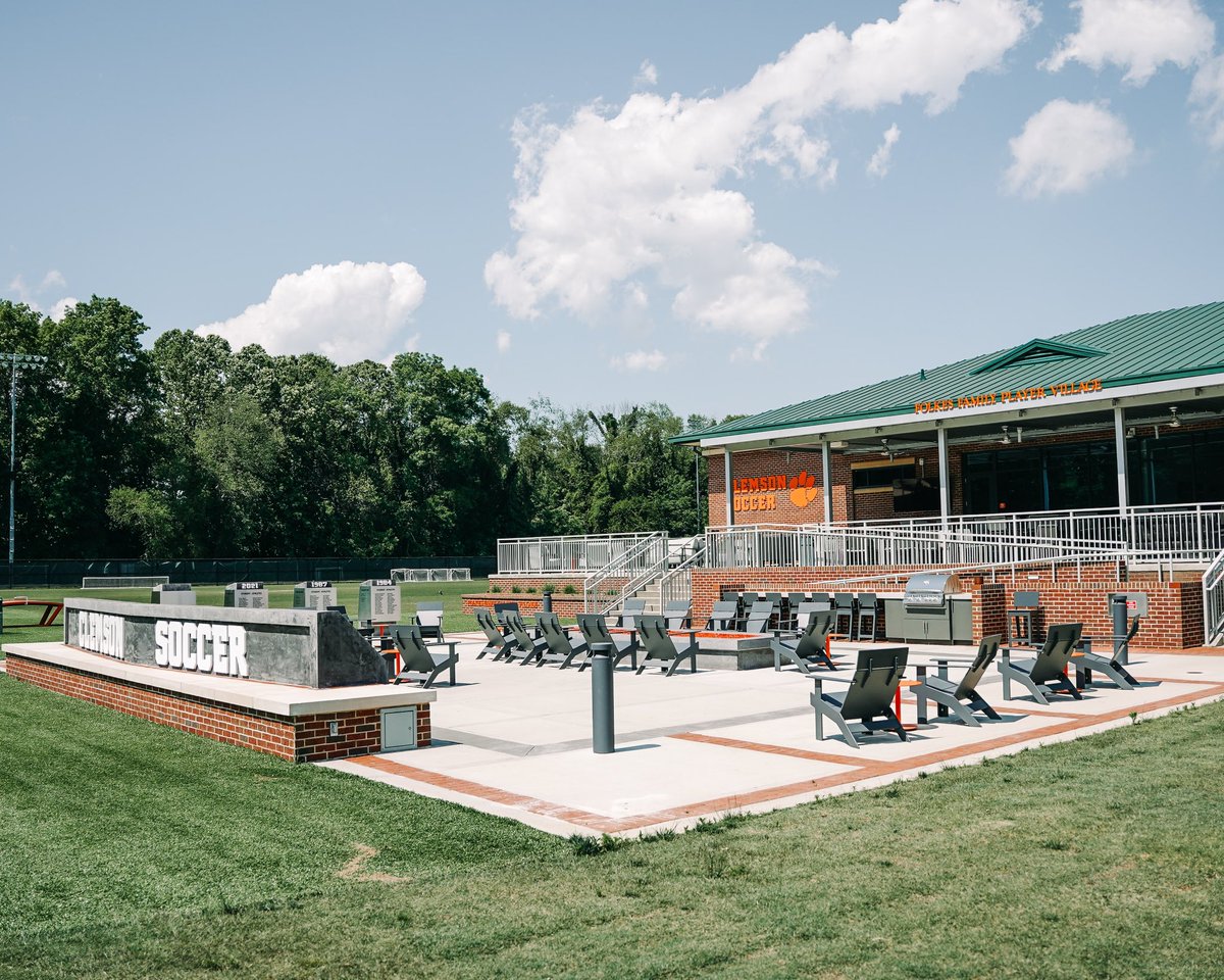 clemsonwsoccer's tweet photo. Our player village >>

Special thanks to @IPTAY and the Folkes Family for giving us a one of a kind space for our student-athletes! https://t.co/liKFAUQqDF