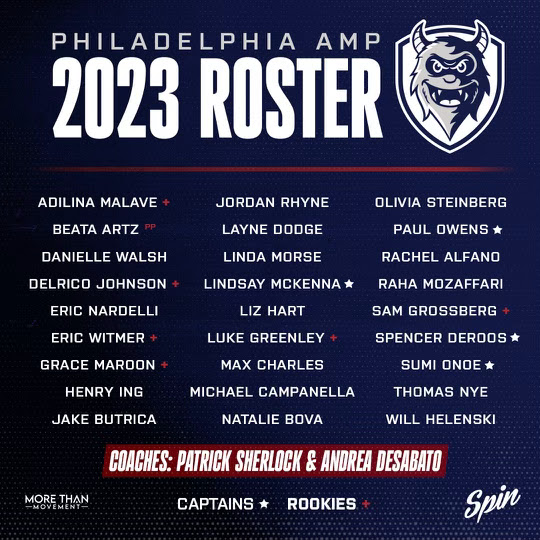 Announcement: many players are making Philadelphia a more potent, ambitious, mixed posse. A mood!

Presenting: