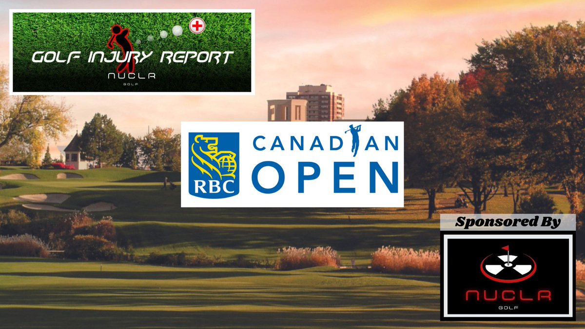 GOLF INJURY REPORT on Twitter "PGA Tour Injury Report 2023 RBC