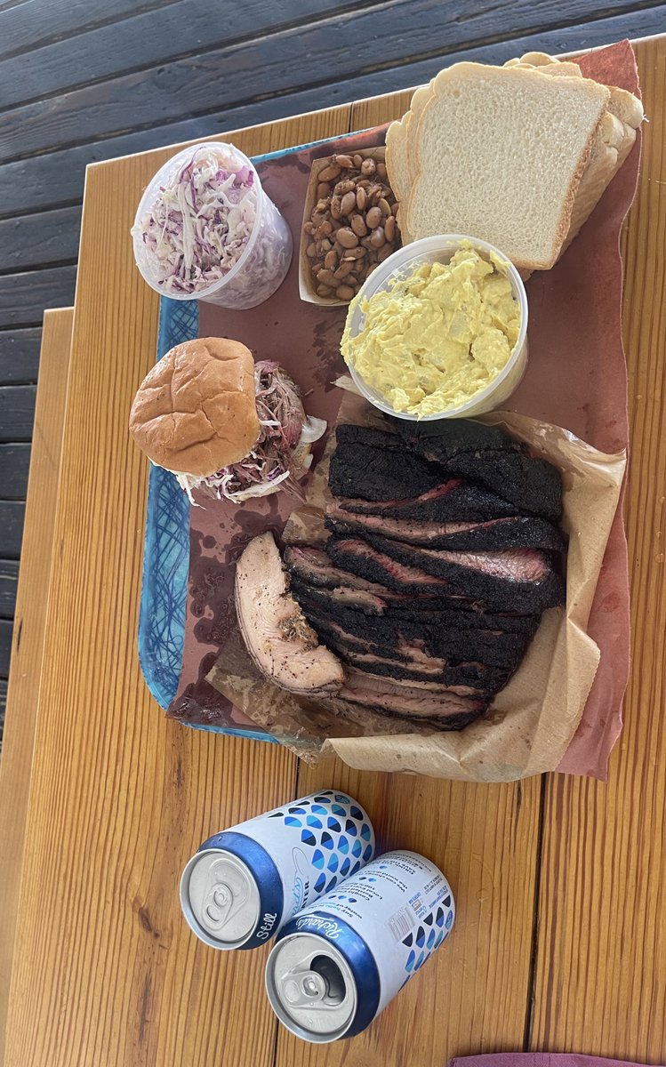 All day by the pool and Texas BBQ brisket. I’ll definitely be back.
