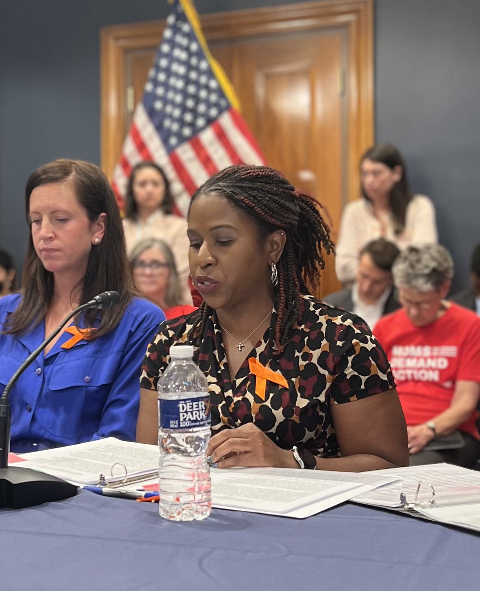 Just now, NASP President Dr. Celeste Malone testified before the Congressional Gun Violence Prevention Taskforce about the impact of gun violence on student’s mental health and the need for evidence-based gun safety measures and school mental health resources. #NASPadvocates