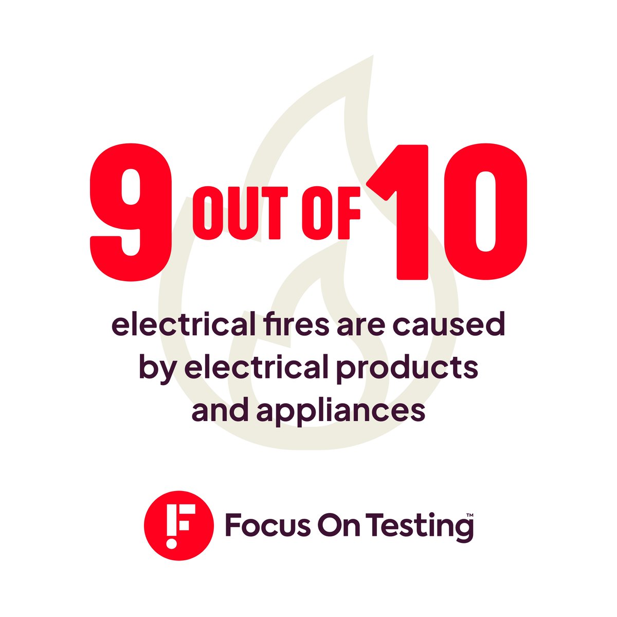 Did you know that 9 out of 10 electrical fires are caused by electrical products? 😱

Contact us today on ☎️ 01282 792535 for a free quote or visit our website to learn more about our Fixed Wire testing (EICR) services 👉 bit.ly/3Sk9uG6