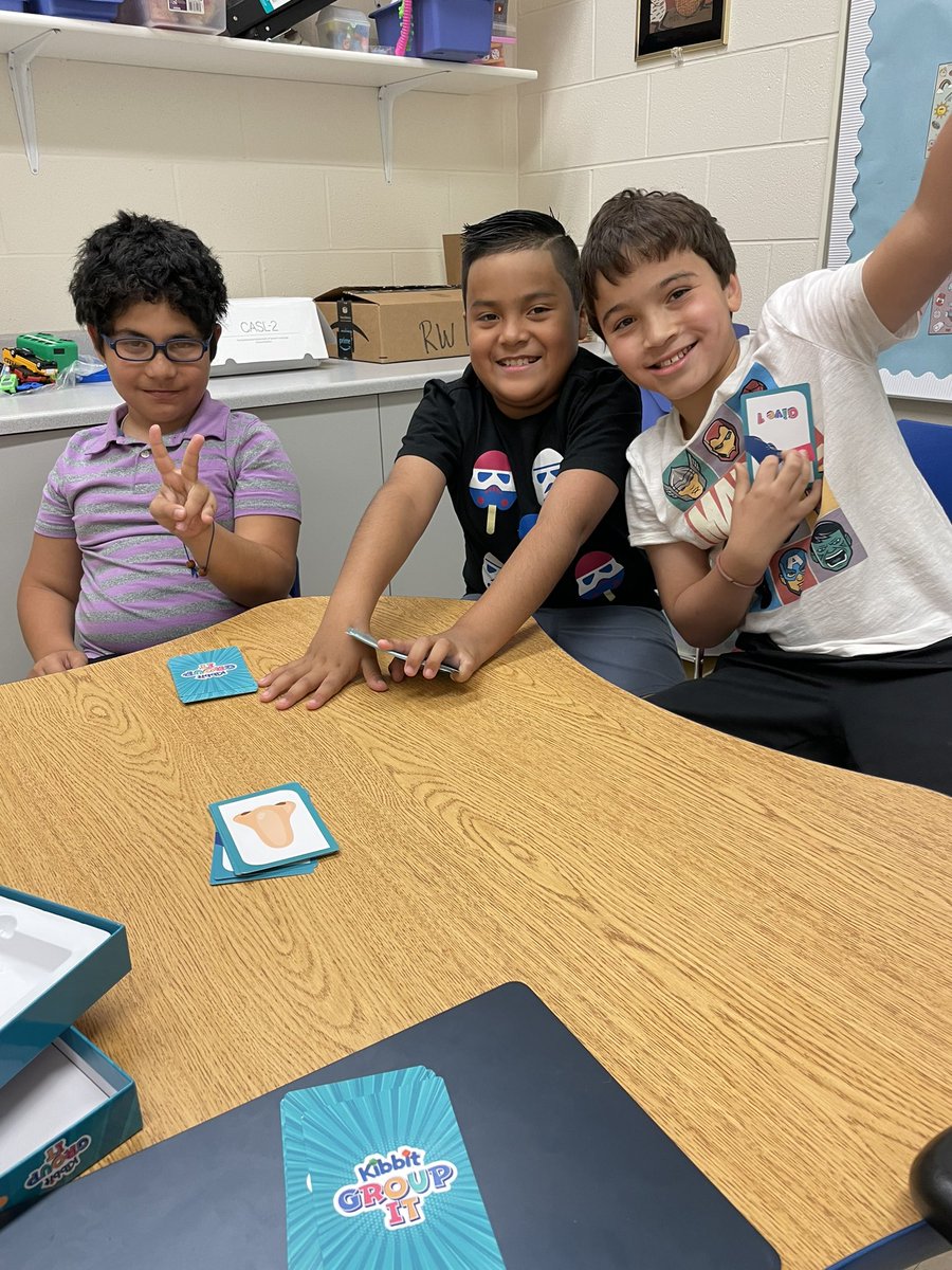 Practicing convergent and divergent naming, turn taking, and good sportsmanship for our last group of the year! #112leads #sherwoodshines112