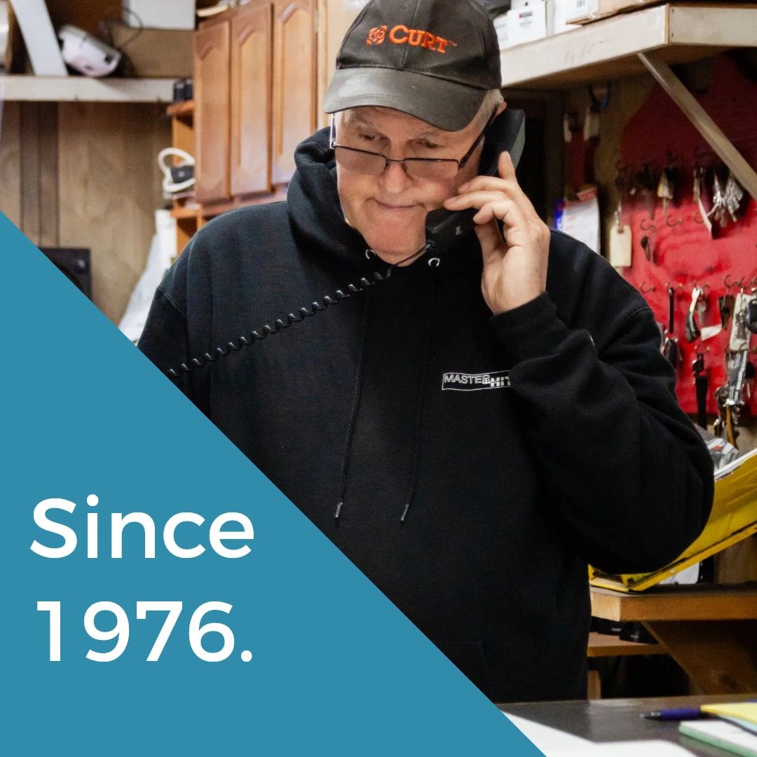 MasterHitchInc's tweet photo. With nearly five decades of experience behind us, we're here to answer any questions you may have about trailer hitches, truck accessories, and towing equipment. Get in touch by giving us a call: (847) 358-7700. #MasterHitch https://t.co/vfV9dtzyH1