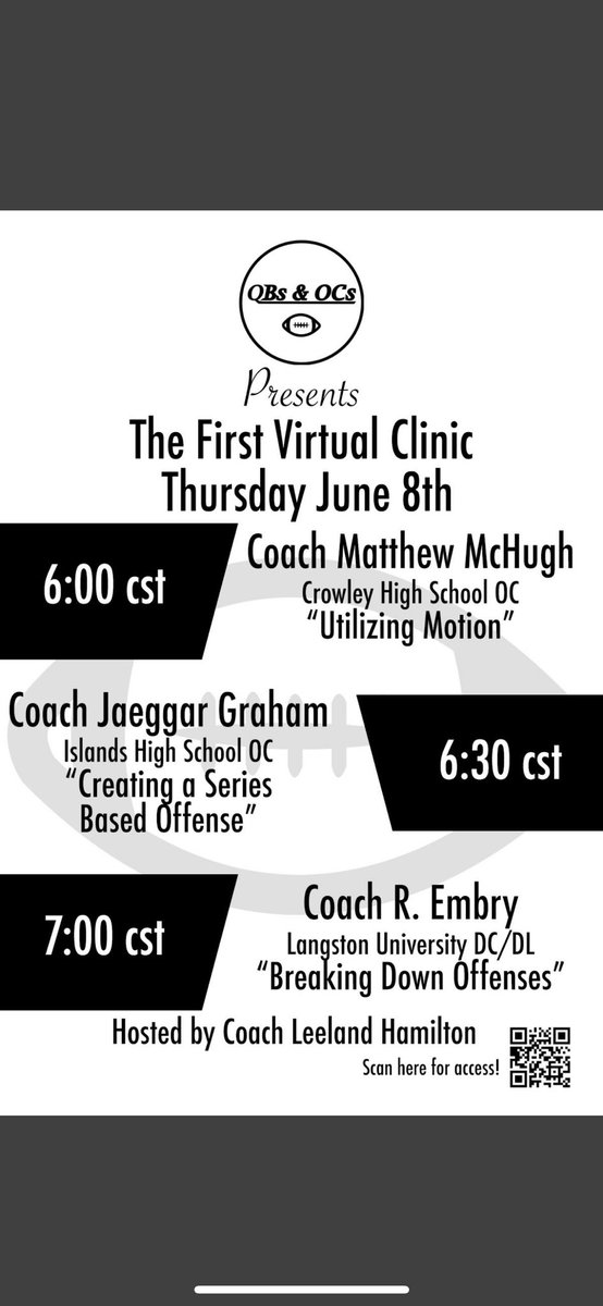 Is it Thursday yet?!! 
#QBCoachesandOCs
