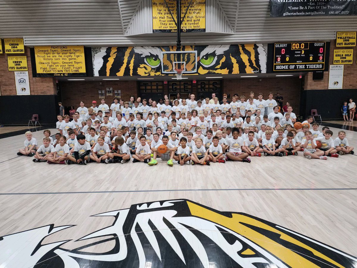 GHS Basketball wrapped up a successful shooting camp last week. The Tigers host their skills camp this week. 🏀🐯#TigerStrong