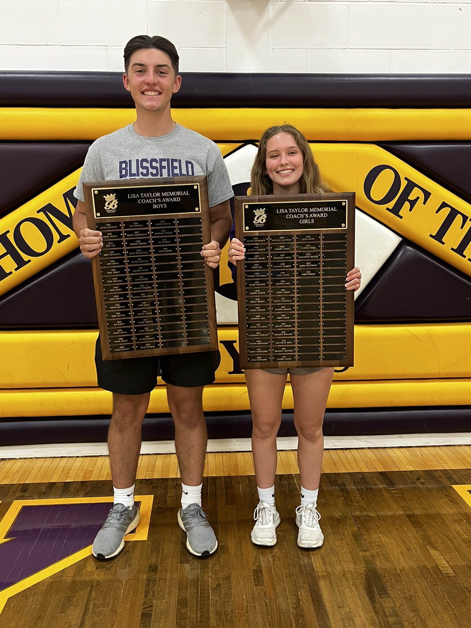 Blissfield Athletics on Twitter "Congratulations to the following award recipients Chuck