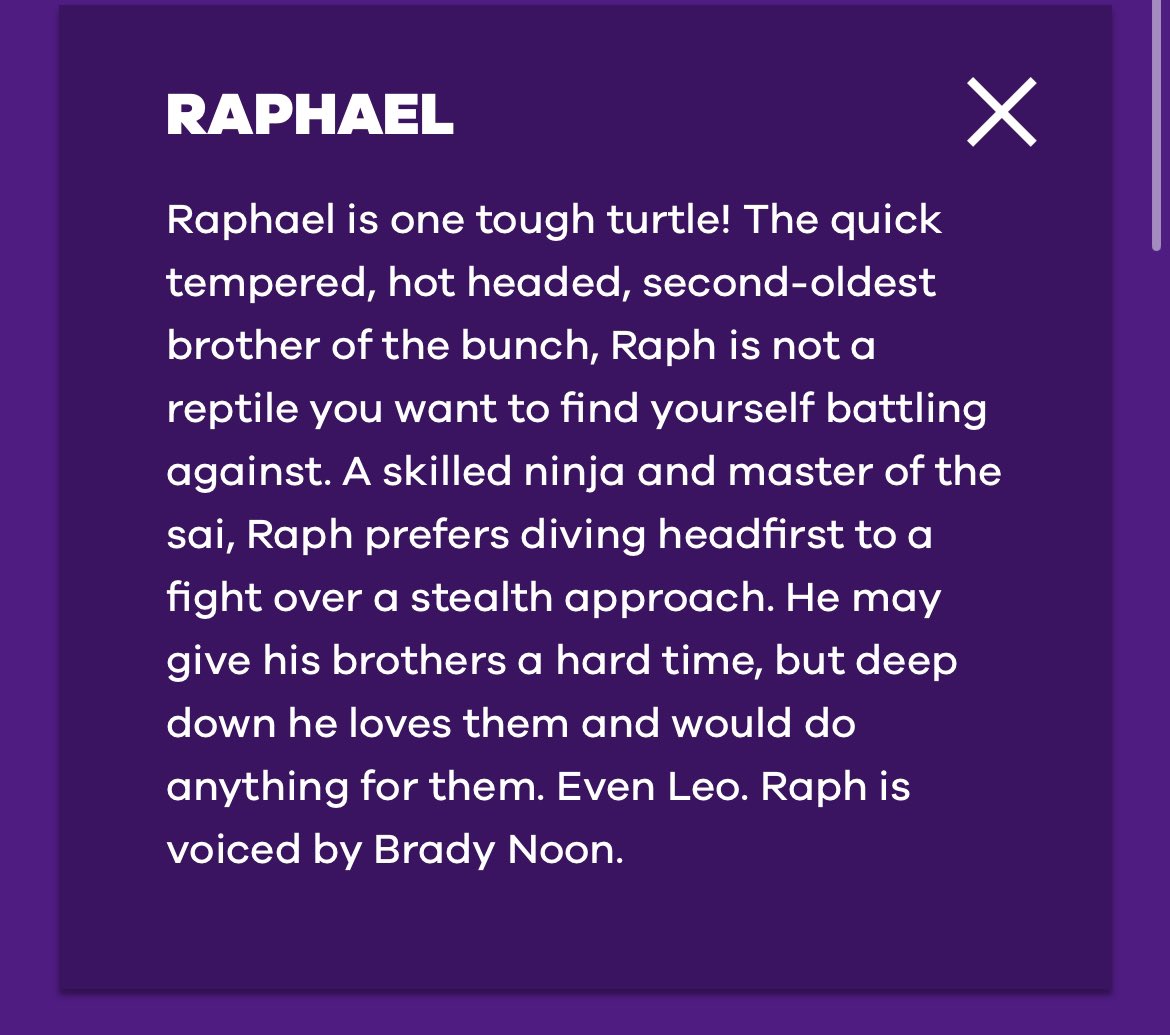 booyakabungala's tweet photo. NEW CHARACTER BIOS OF THE TURTLES IN TMNT: MUTANT MAYHEM https://t.co/96ca7aS972