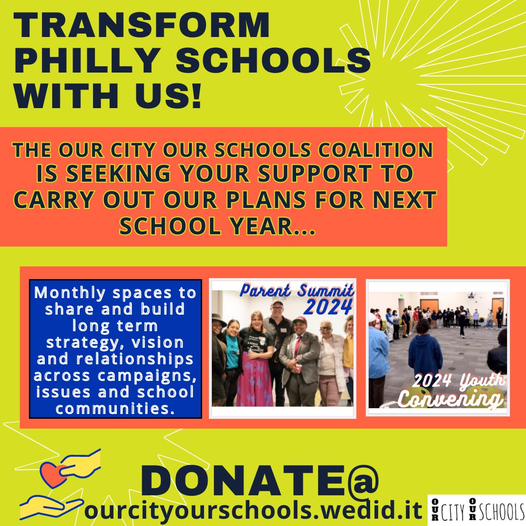 Our City Our Schools tweet media