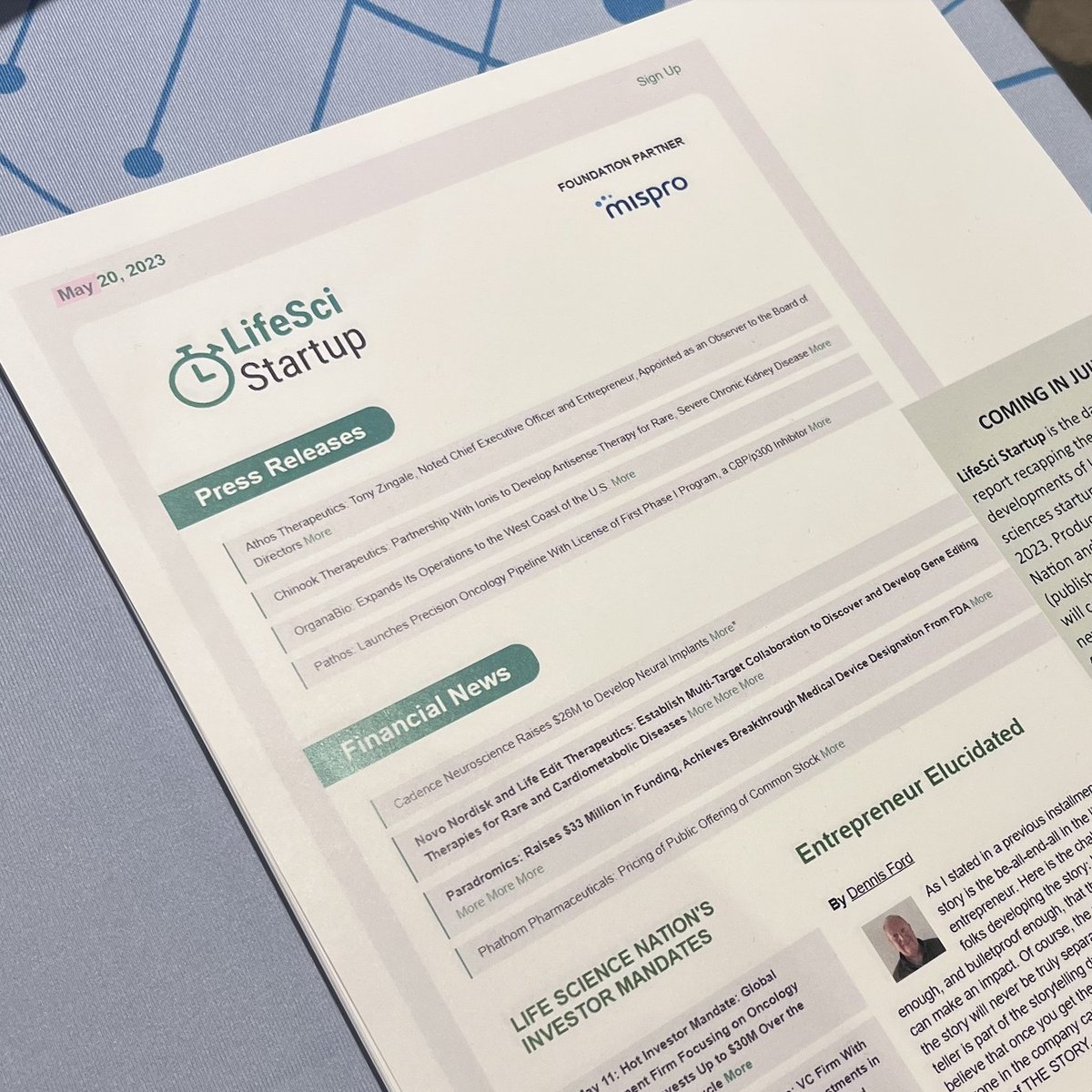 big4bio's tweet photo. We're excited to update this incredible FREE resource and bring subscribers more tools in this fast-paced and exciting industry. If you're attending #RESI2023, visit our table to subscribe, or sign up here: https://t.co/VZnE3d5EsO @LSciNation #RESI #RESIBOS #BIO2023 https://t.co/li36aaYY1X