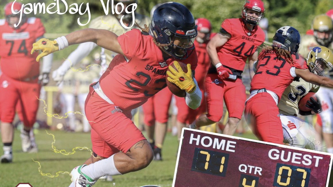 youtu.be/FoTvWTlm_Ec

First GameDay Vlog in Germany is now out , go check it out and leave a sub , like, comment 🇩🇪‼️