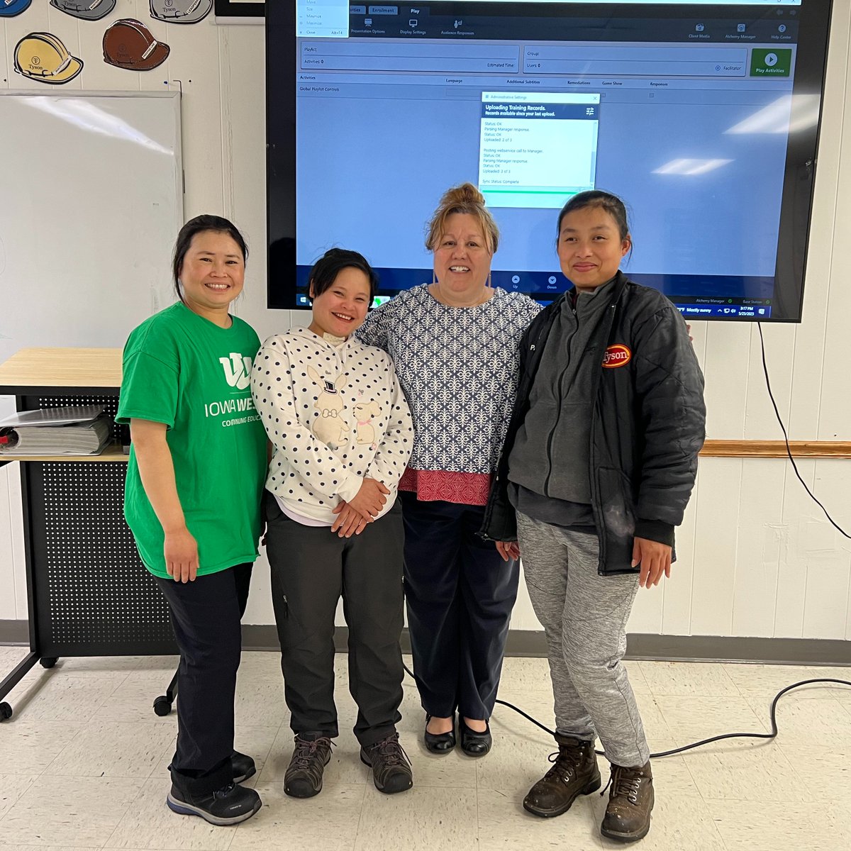 Congratulations to these three students who successfully completed the Citizenship Class at Tyson Foods in Council Bluffs.
Tyson Foods, in partnership with IWCC, provides education to their employees. This helps to better the lives of those in our Council Bluffs community!