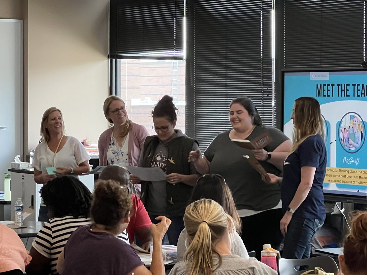 The wonderful @CaraMahaffey7 and <a href="/bmines_ase/">Becky Mines</a> representing <a href="/HumbleISD_ASE/">Atascocita Springs</a> and making me proud at the <a href="/HumbleElemMath/">Humble ISD Elementary Math</a> Passport to Math Workshop session!!