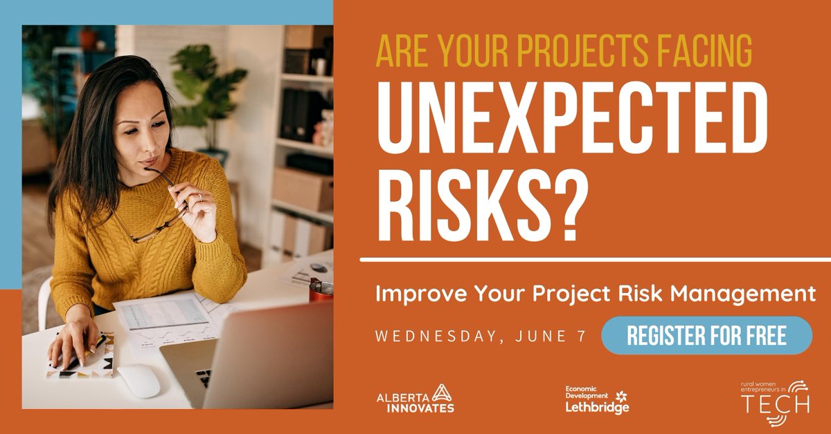 Don't let 🚫risk🚫 sabotage your success!😎

There are strategies you can use to make sure you are adequately prepared to handle risks in a timely and effective manner.👏 

Learn them with this FREE workshop!⬇️

🗓️ Register: westem.ca/events