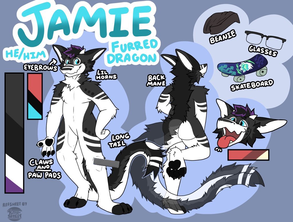 Koyshepi's tweet photo. Need a reference?
Enter my reference givaway!
I host these often because everyone needs a refsheet! So even if you dont win, they come out often.

To enter-
💚Follow, Like, and RT
💚Comment a picture or description of your fursona

Ends at 700 followers! Good luck!!! https://t.co/ZsnWBUoKD6