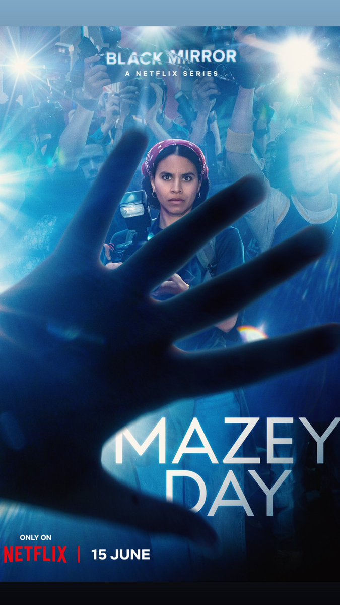 MAZEY DAY coming June 15th to Netflix! #blackmirror