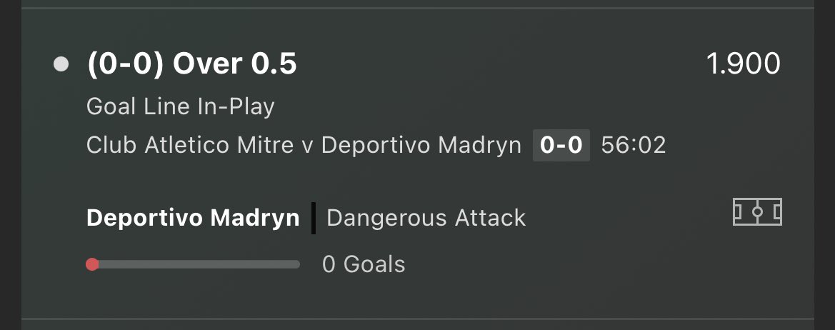 BettingBuilders's tweet photo. 🇦🇷 Club Atletico Mitre vs Deportivo Madryn 
🧱 (0-0) Over 0.5 goals 
💰 1.900 https://t.co/swOxdFKQnJ