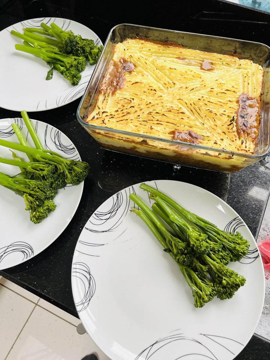 Neighbour was off on hol for a week, he popped round with a bag of veg spuds etc & said if I didn’t want them I could throw in the composter as they need using up pronto.

Composter? I don’t blinking think so, veg packed Sheperds pie with parsnip/potato mash #Lovefoodhatewaste