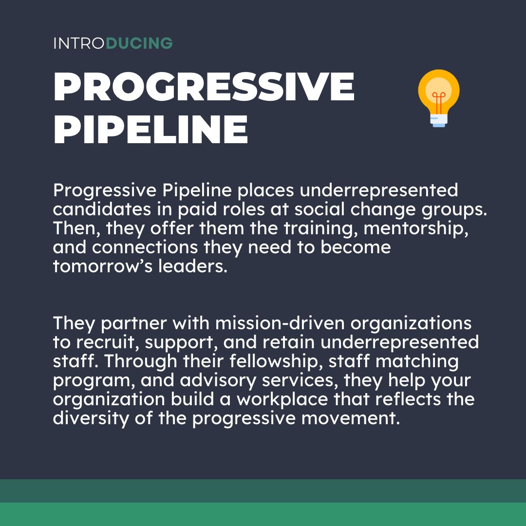 ProgMultiplier's tweet photo. Join us in welcoming Sandra and Khadijah to the team!

We're thrilled to partner with @ProgPipeline to build a diverse bench of fundraising talent and give young professionals valuable experiences in the nonprofit sector.

#ProgressivePipeline #FundraisingTalent #Internship https://t.co/N2WM8zqoCg