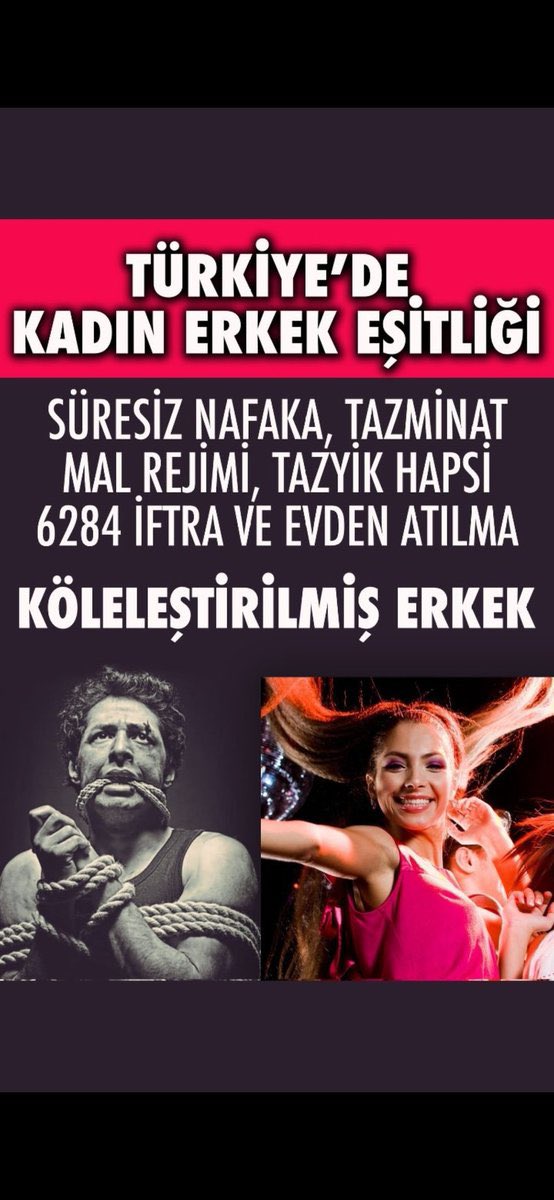 #ErkektenEmeklilikSistemi ile tüm erkekler perişan TMK 175 süresiz nafakanın acilen düzenlenmesi gerekiyor