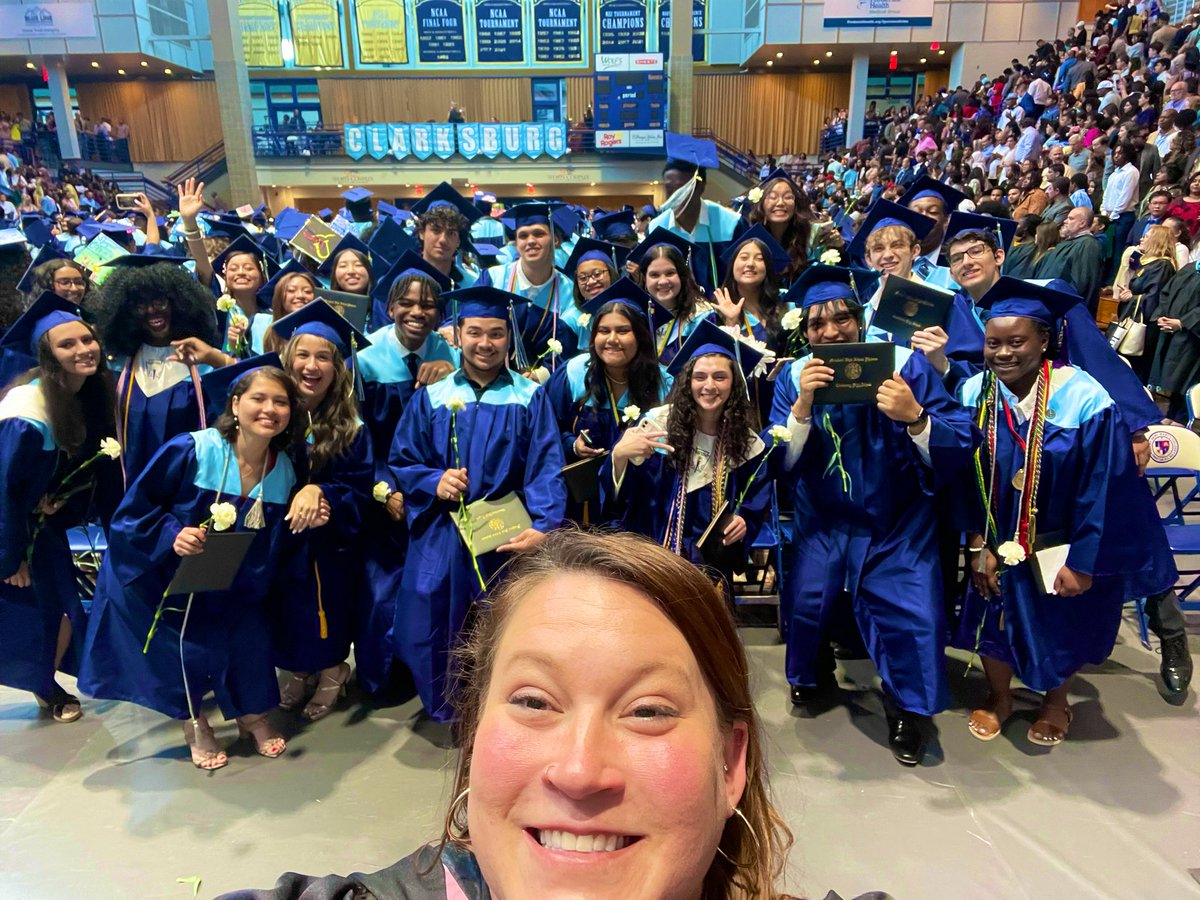 I thought today’s best moment was when the seniors sang…but no. It was when they held hands as they listened to their  graduation speaker. I couldn’t be prouder or more full of love and joy for them!