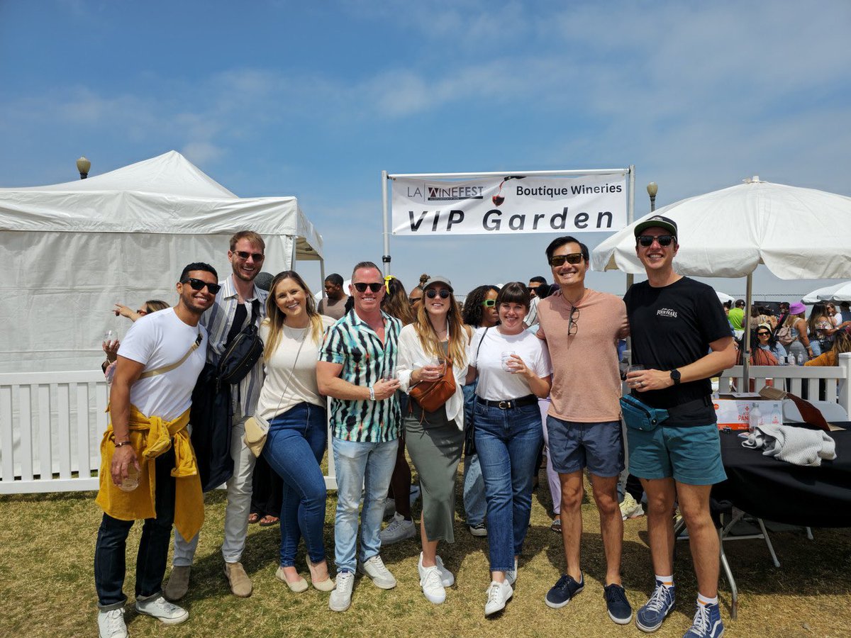 Derek G on Twitter "Couldn’t more highly the LA Wine Fest