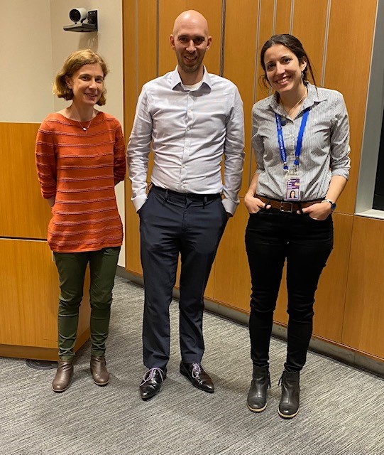 Thank you to Pierre Nauleau, senior editor from @eBioMedicine and Elvira Forte, associate editor from @NatureCVR for judging our oral presentations! Congratulations to @NovalGabriela for winning the best oral presentation award!