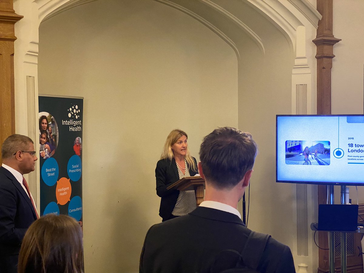 matt_leach's tweet photo. And a strong case for championing physical activity across the nation from @kimleadbeater as critical part of a cross-government #preventativestate agenda focused on health and well-being #BeattheStreet https://t.co/qLxghQMc22