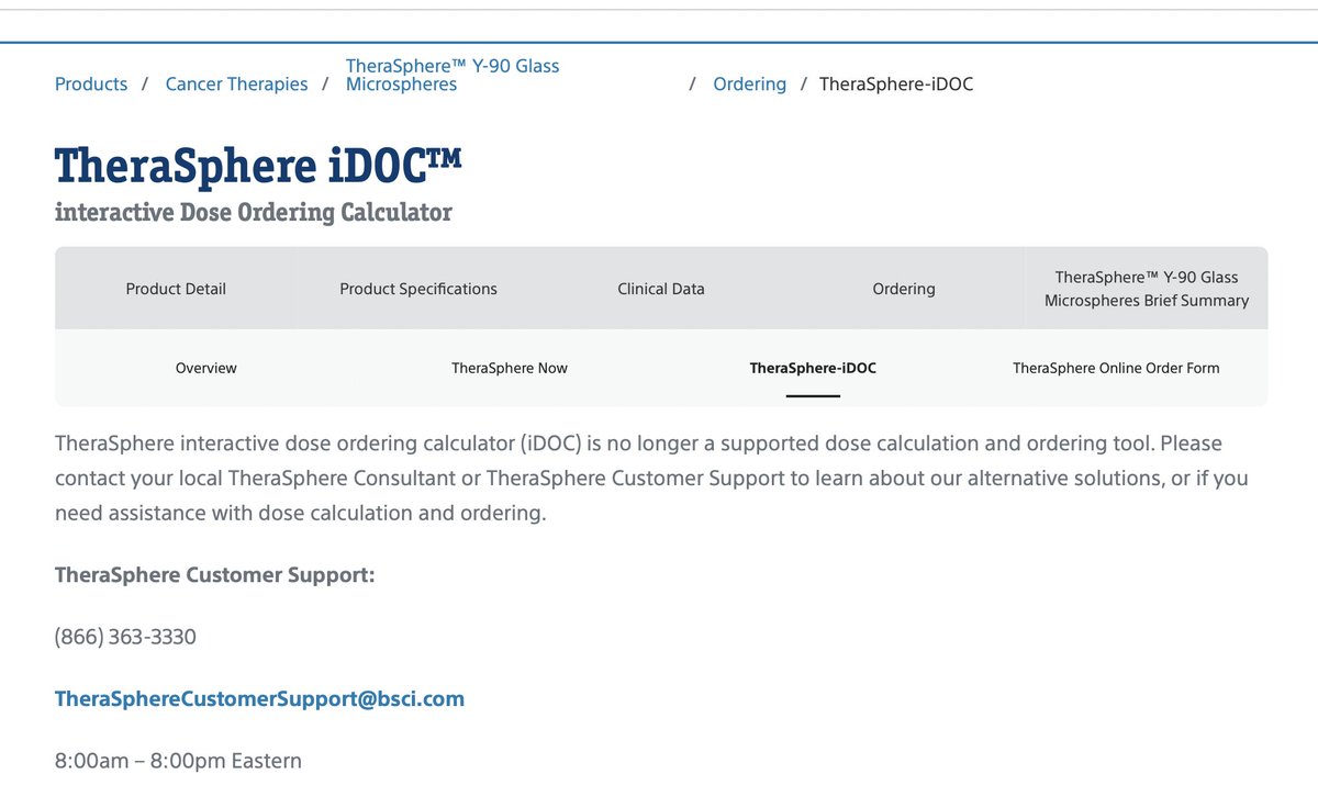 A sad day-- the Therasphere iDoc is decommissioned... @bsc_io is there 'an app for that'? #irad