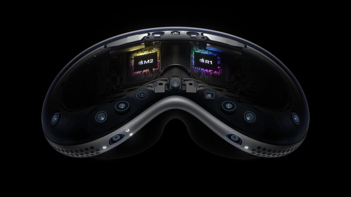 harvinderpower's tweet photo. #WWDC23 Apple further enters the AI landscape with facial reconstruction with Vision Pro in FaceTime https://t.co/ritFpax5Zw