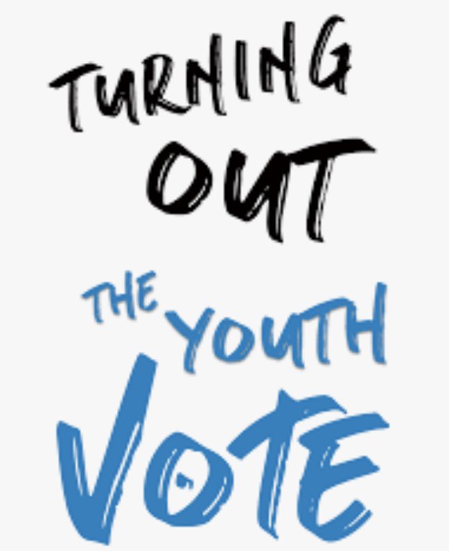 @ACTBrigitte Vital @TheDemocrats youth voters vote #Election2024 to protect their future from radicalized religious conservative republican policies from supporting insurrectionist #trump to fighting #GunReform

Voting is best way to protect #Democracy

Make sure you’re registered

#FAM46