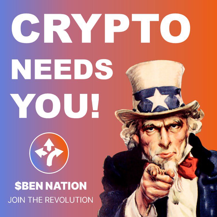<a href="/IOHK_Charles/">Charles Hoskinson</a> This is precisely what <a href="/Bitboy_Crypto/">GIGA CHAD</a> is trying to achieve! Set aside differences and work towards changing the crypto landscape, regulation, education and adoption for the betterment of EVERYONE!

$BEN &amp; BEN NATION is the start of the movement we all need…join us!