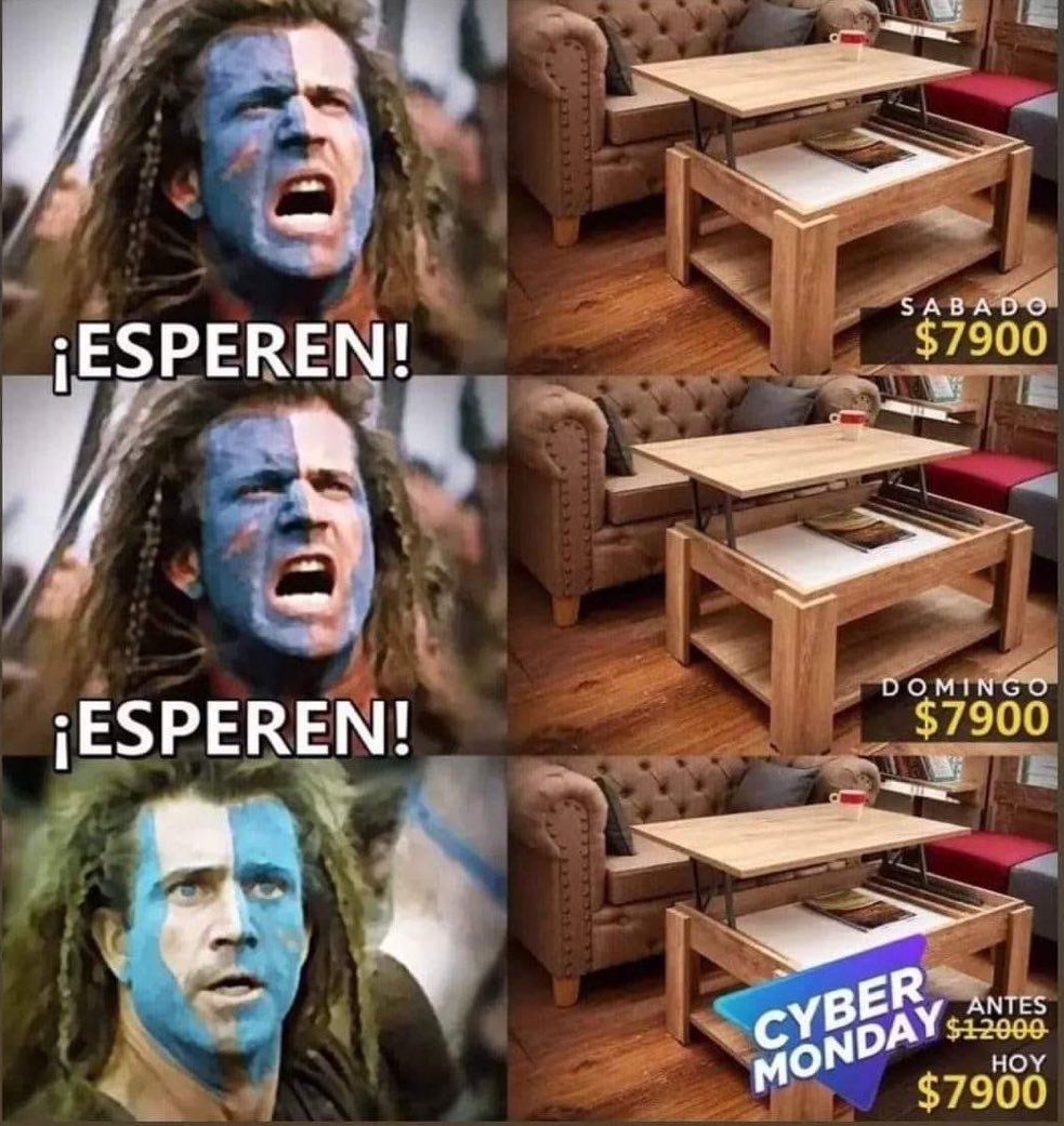 LarryLavanda's tweet photo. Ciberlunes uruguayo be like: https://t.co/PKbiNvZbTq