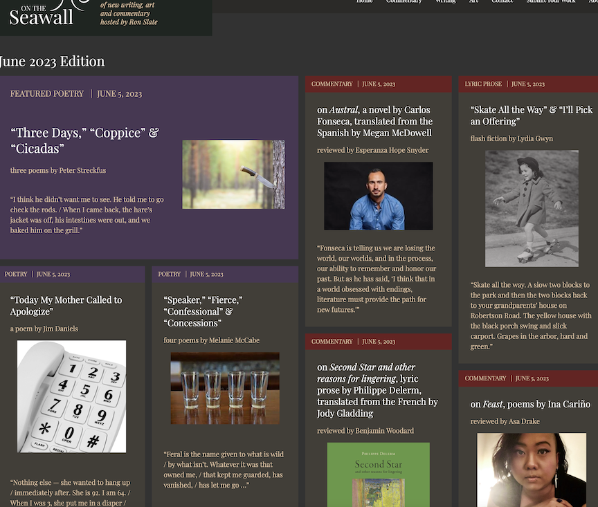So happy to have three poems in the latest issue of <a href="/ronslate/">Ron Slate @ronslate.bsky.social</a>'s <a href="/On_The_Seawall/">On The Seawall</a>, alongside such greats as Hank Lazer, <a href="/CowlesKathryn/">Kathryn Cowles</a>, and many others: 

ronslate.com/three-days-cop…