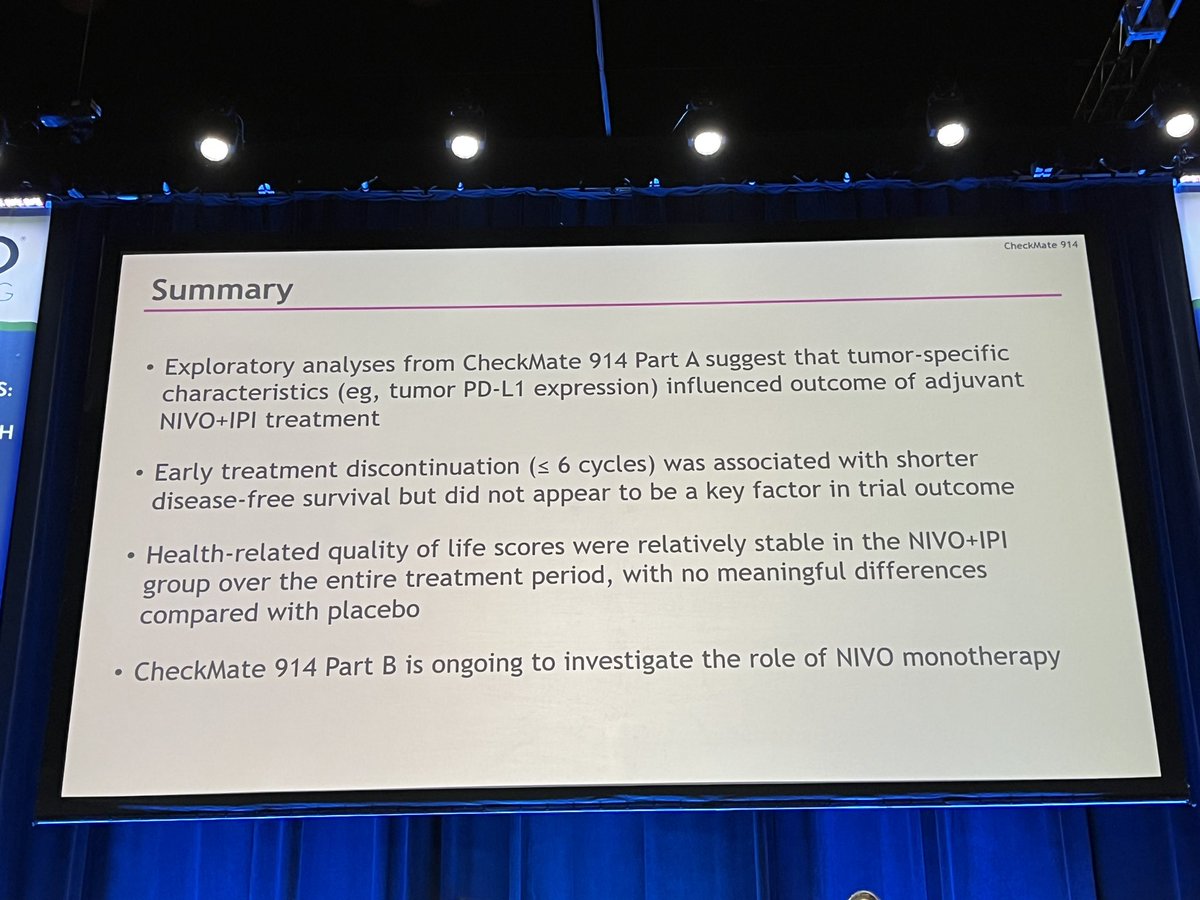 A smaller difference by the number of cycles received, likely not accounting for the absence of an effect in the overall trial! @ASCO #ASCO23