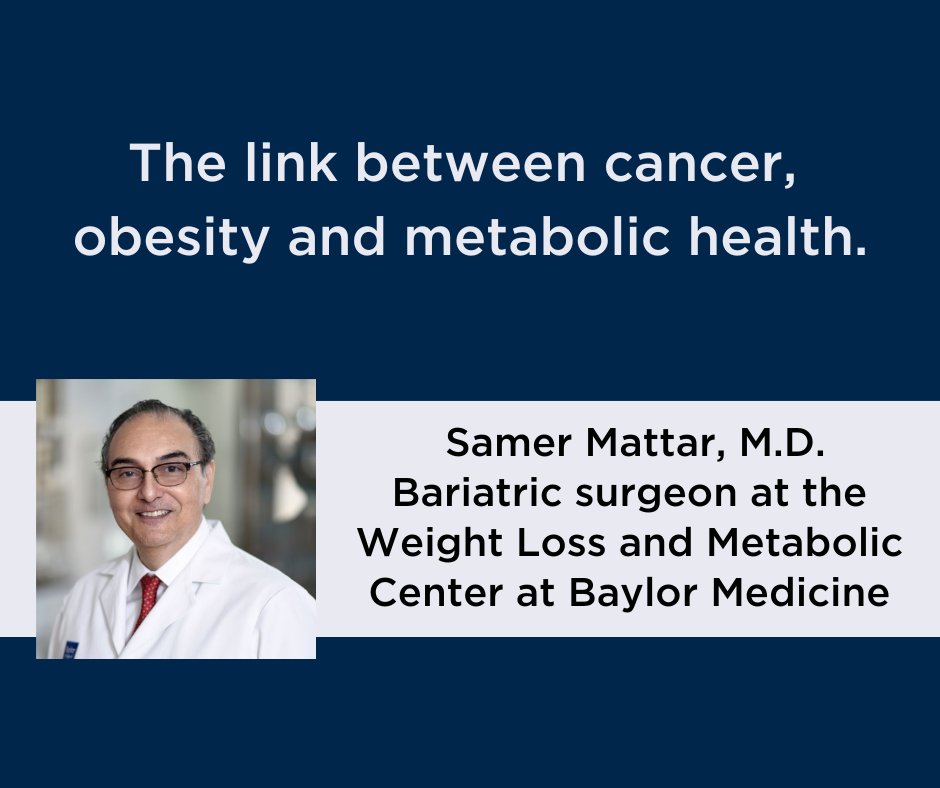 A recent study published in the Journal of the National Cancer Institute reveals that both metabolically healthy and unhealthy forms of obesity are associated with an increased risk of developing obesity-related cancers.

Read the entire blog:  t.ly/ytN96