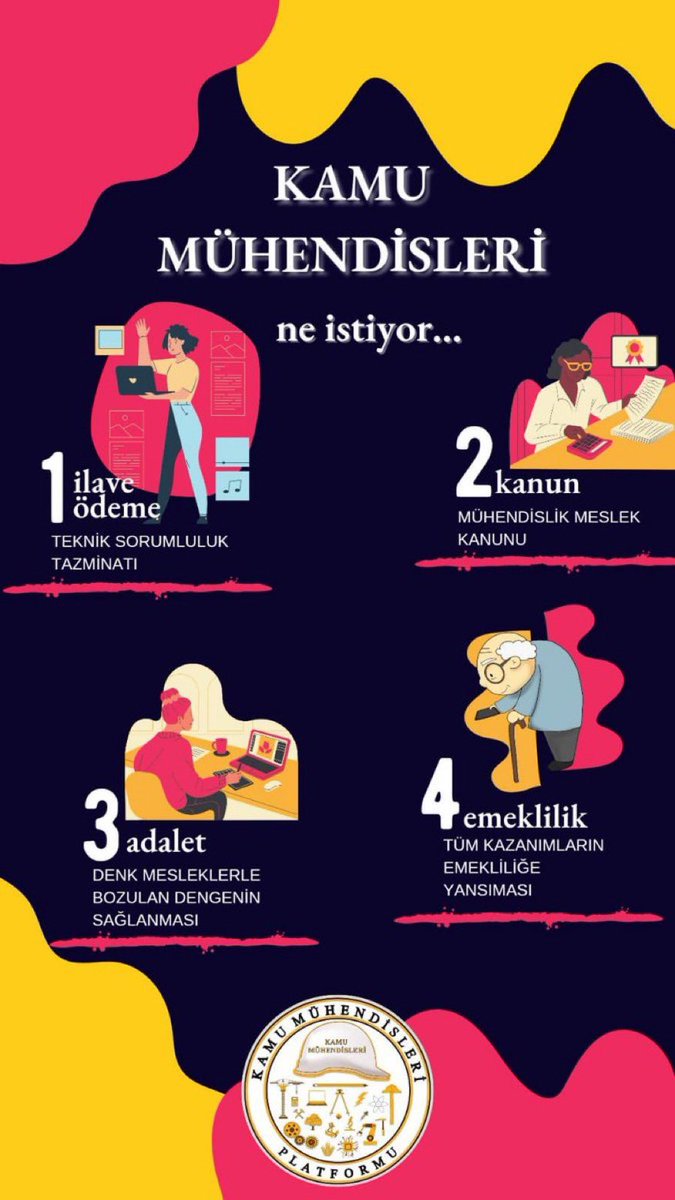 heroconquerer's tweet photo. @kaMUhendisleri olarak çocuklarımıza asla önermeyeceğimiz meslek olduk #ilkYasaKamuMuhendisi https://t.co/a98V6kOw78