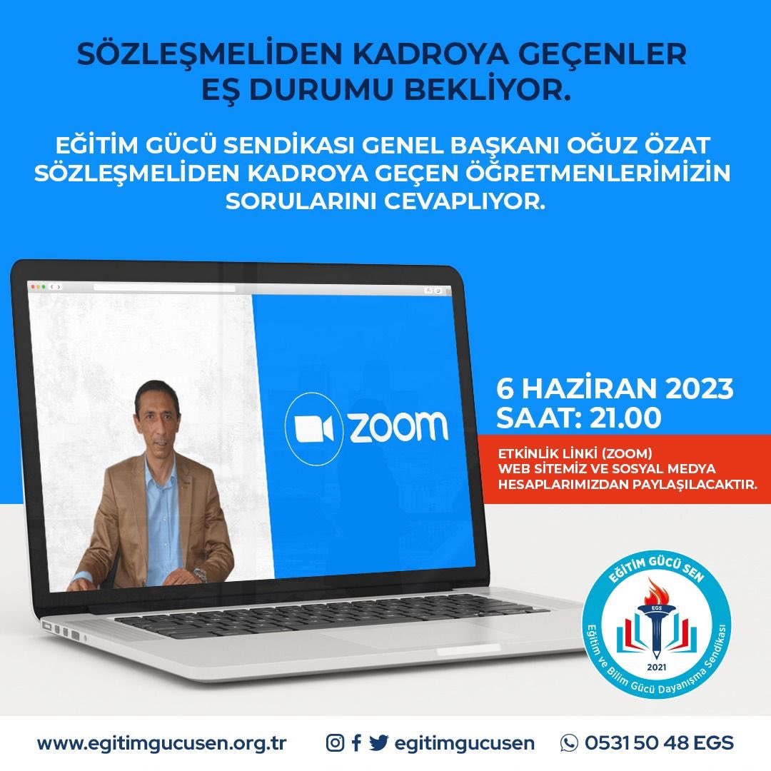 Yarın saat 21.00’de sözleşmeliden kadroya geçen öğretmenlerimizle birlikte şartsız eş durumu tayini talebimizi bir kere daha yenileyeceğiz. #YusufTekinKavuşturur