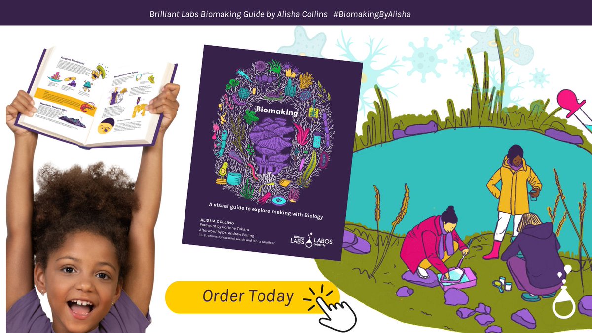Thanks again everyone!💜Follow the link below to learn how you can get your own copy of the #BiomakingGuide Today!
| brilliantlabs.typeform.com/to/QJgryRRZ | 
-
#BeatPlasticPollution #WorldEnvrionmentDay