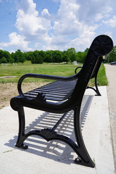 Officer Jim Muhlbauer loved watching his son play soccer.

Now, there's a memorial bench in Muhlbauer's honor that overlooks where his son practices. Muhlbauer's friends, family, &amp; fellow department members helped fundraise the construction of the bench at Happy Rock Park.