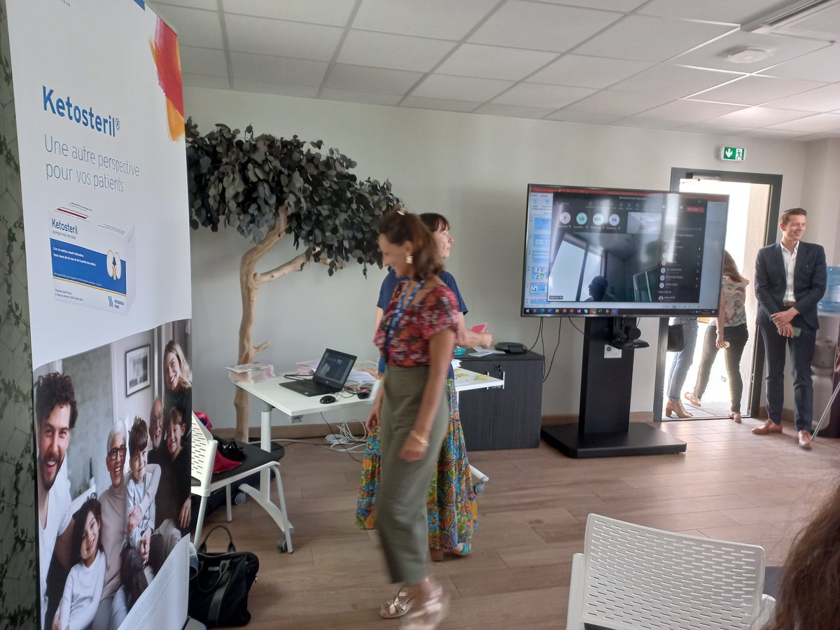 Notre CEO, Jean-Christophe Cau, a présenté notre solution URIKI lors de nephr'occitanie (rencontre autour de la néphrologie). 
Merci à Carole GARDEAU (<a href="/FreseniusKabi/">Fresenius Kabi</a> ) pour l'organisation.