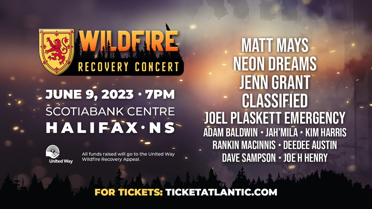 Canadian Beats (@canadianbeats1) on Twitter photo Taking place on June 9 in #Halifax, a WILDFIRE RECOVERY CONCERT with headliners <a href="/MattMays/">Matt Mays</a> <a href="/neondreams/">Neon Dreams</a> <a href="/jenngrantmusic/">Jenn Grant</a> <a href="/classified/">Classified</a> <a href="/joelplaskett/">Joel Plaskett</a> and more! Get more information at #CanadianBeats! canadianbeats.ca/2023/06/05/wil… Taking place on June 9 in #Halifax, a WILDFIRE RECOVERY CONCERT with headliners <a href="/MattMays/">Matt Mays</a> <a href="/neondreams/">Neon Dreams</a> <a href="/jenngrantmusic/">Jenn Grant</a> <a href="/classified/">Classified</a> <a href="/joelplaskett/">Joel Plaskett</a> and more! Get more information at #CanadianBeats! canadianbeats.ca/2023/06/05/wil…