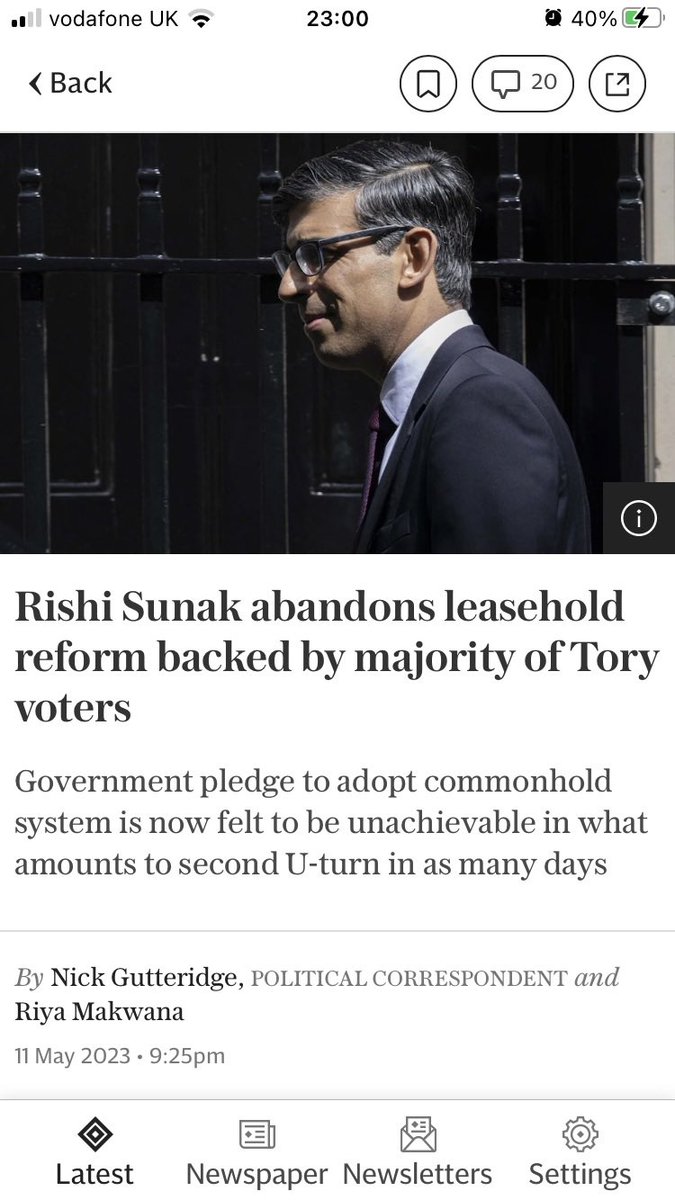 MDC12345678's tweet image. Good to see more @Conservatives MPs in marginal seats calling for meaningful reforms to the leasehold system. The dam is slowly cracking. They've seen the polling and know @UKLabour is right to weaponise this issue. Lots of angry leaseholders are watching! #generalelection2024