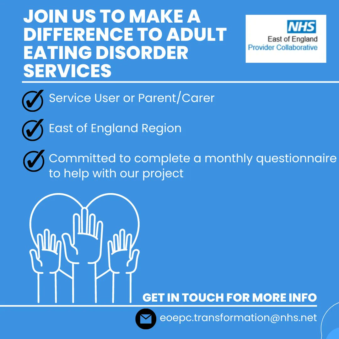 ➡️Please get in touch for more information :
📧eoepc.transformation@nhs.net