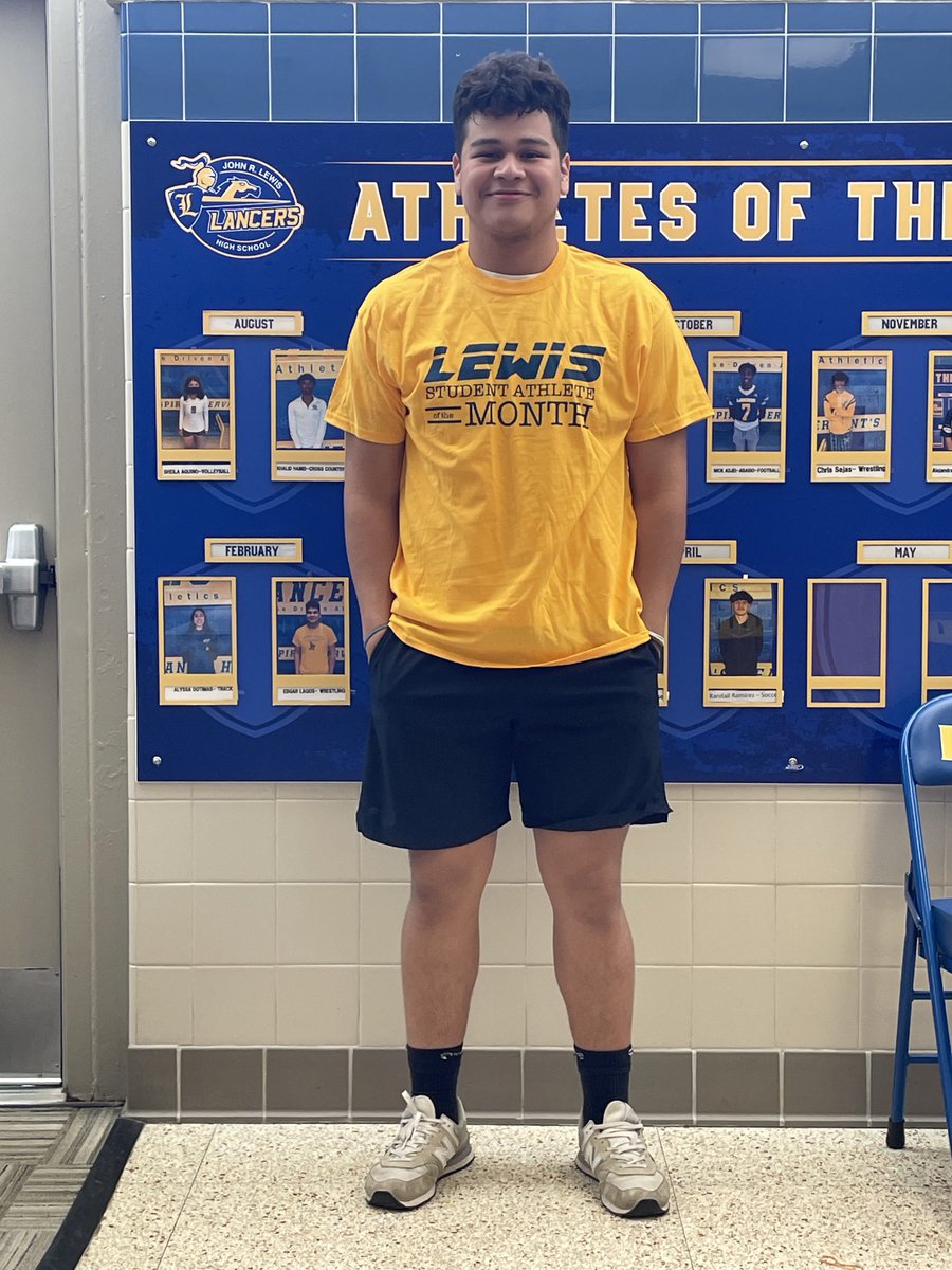Lewis Lancers on Twitter "The 202223 Athletes of the Month were