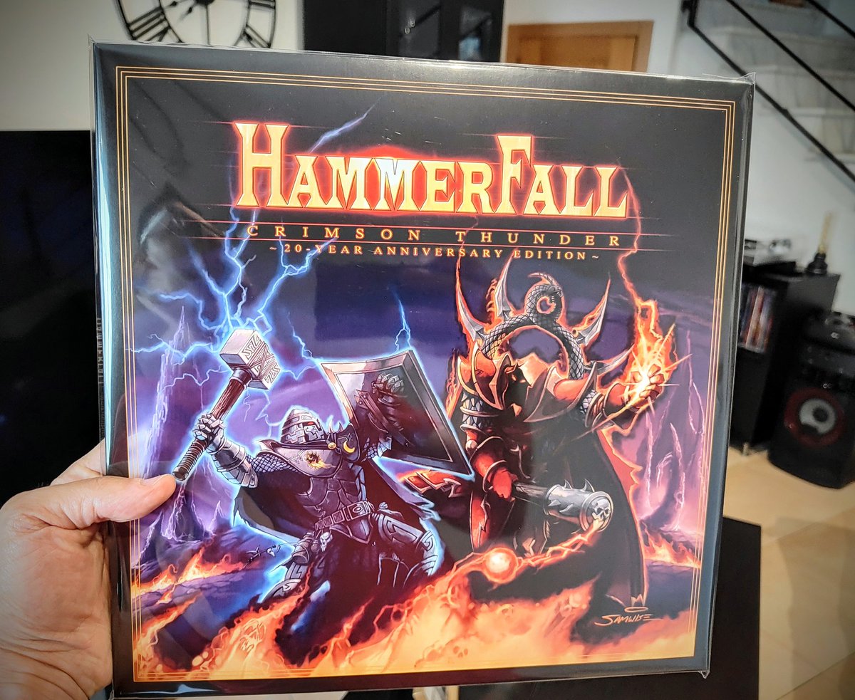 This is a fantastic reissue of Crimson Thunder!!  It has amazing sound and the presentation is a 10/10.  thank you @HammerFall