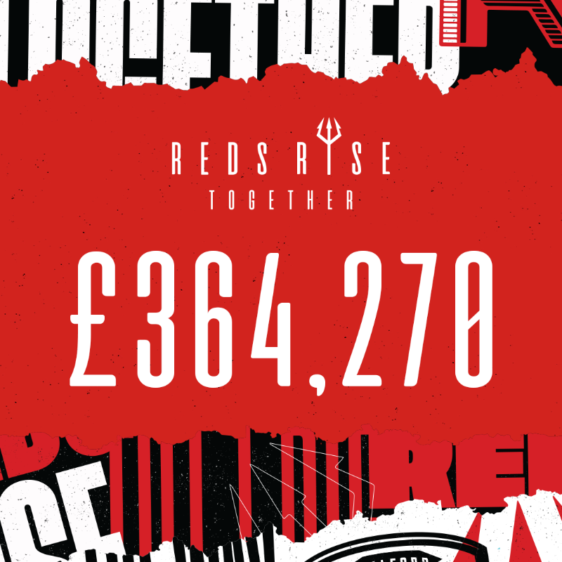 𝗧𝗵𝗲 𝙘𝙖𝙢𝙥𝙖𝙞𝙜𝙣 𝙝𝙖𝙨 𝙣𝙤𝙬 𝙘𝙡𝙤𝙨𝙚𝙙... 👹

A phenomenal £364,270 has been raised.

Thank you to all of our new owners for making history with 𝙮𝙤𝙪𝙧 club. 

#RedsRiseTogether