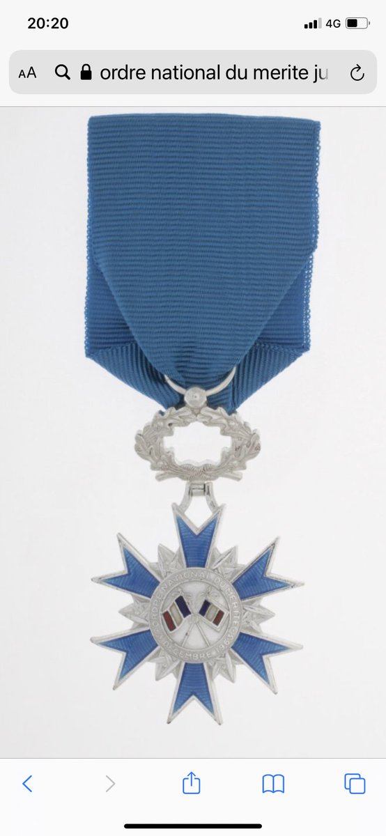 Je suis heureuse et honorée d’être nommée chevalier dans l’Ordre national du Mérite. Je tiens à remercier Madame la Ministre de l’Enseignement Supérieur et de la Recherche ⁦@Sy_Retailleau⁩ et Monsieur le Président de la République Française ⁦@EmmanuelMacron⁩ ⁦⁦